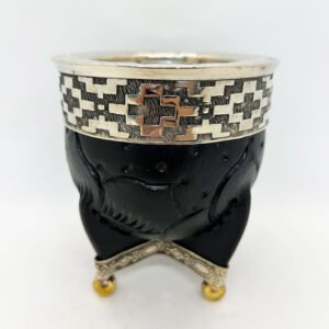 Imperial Labrado Virola Cincelada + Refuerzo de Alpaca y Bolitas de bronce